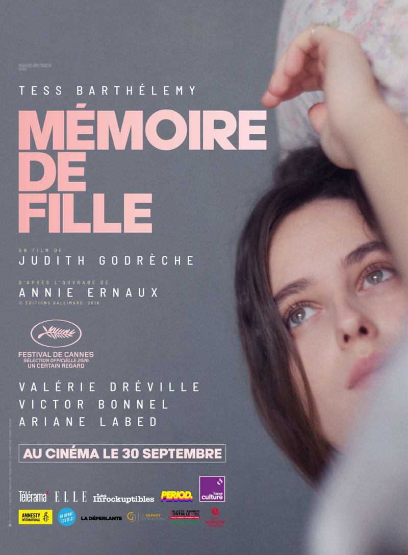 Affiche du film &laquo; Mémoire de fille &raquo;