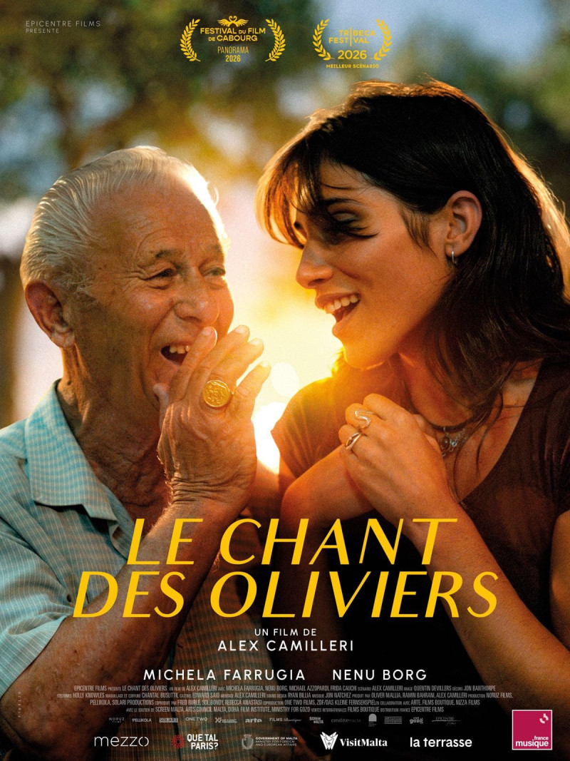 Affiche du film &laquo; Le chant des oliviers &raquo;